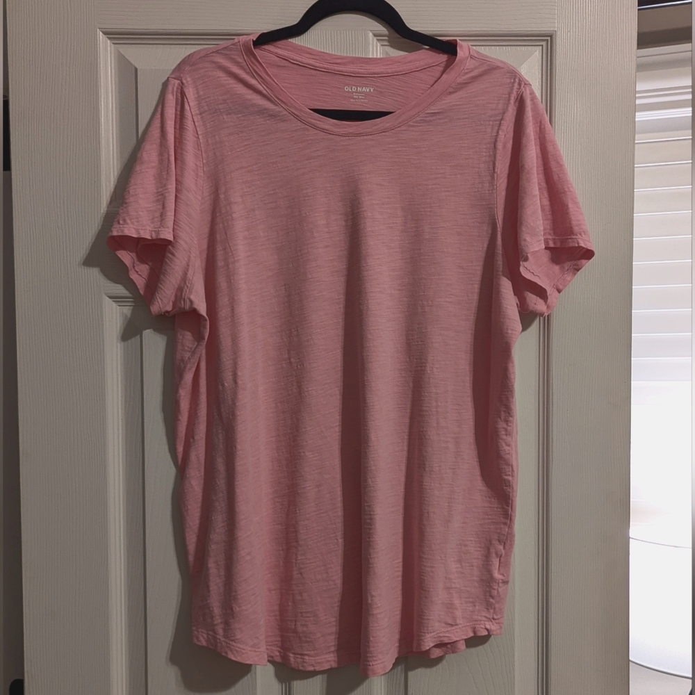 Old Navy Pink Tee size XXL Tall